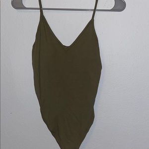 BP olive green bodysuit